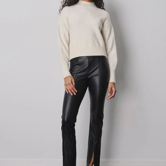 Avenue Montaigne - MAX Pleather Black Sz6 - Picture 1 of 3